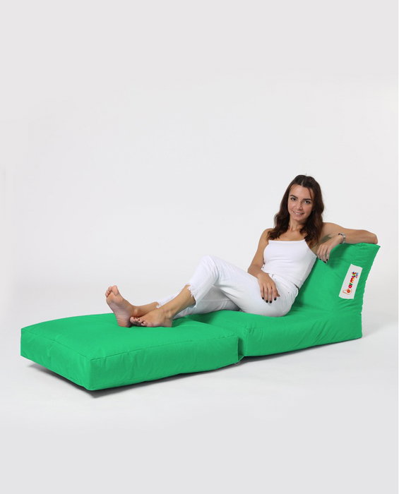 Atelier Del Sofa Siesta Sofa Bed Pouf - Verde